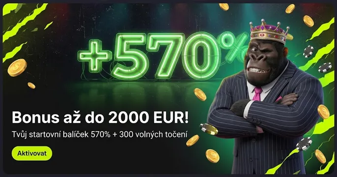 Gorilla Casino banner